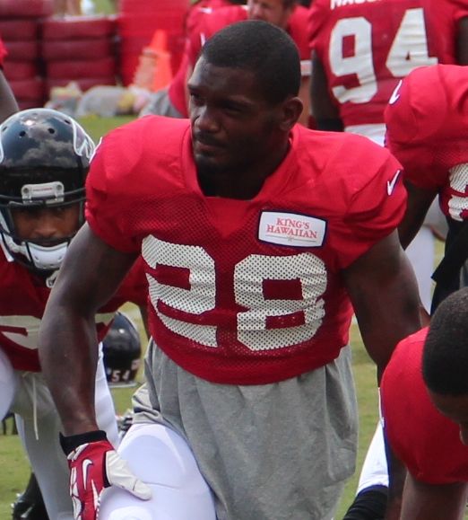 Javier Arenas with the Atlanta Falcons, 2014