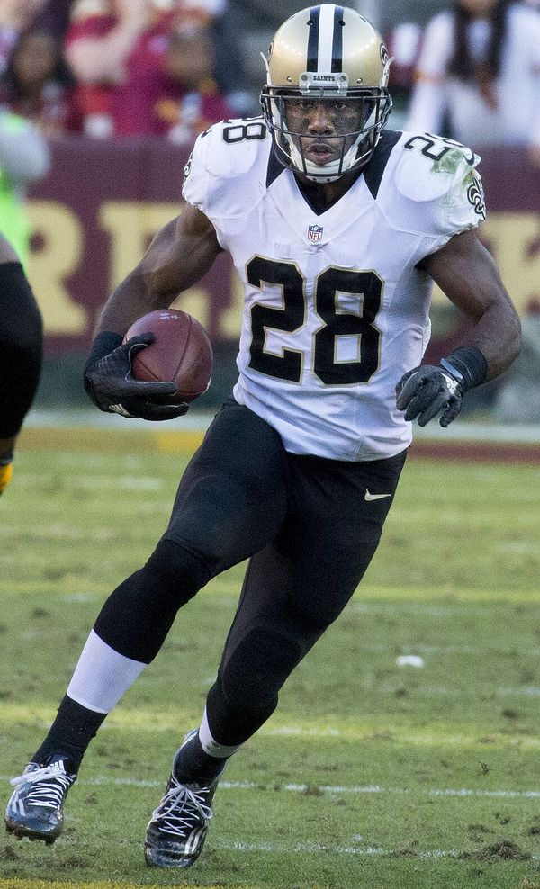 C.J. Spiller with the New Orleans Saints, 2015