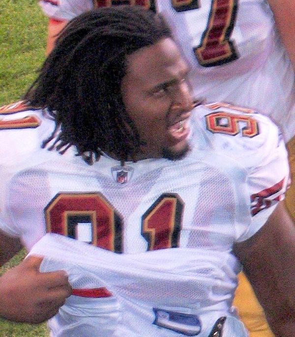 Ray McDonald with the San Francisco 49ers, 2008