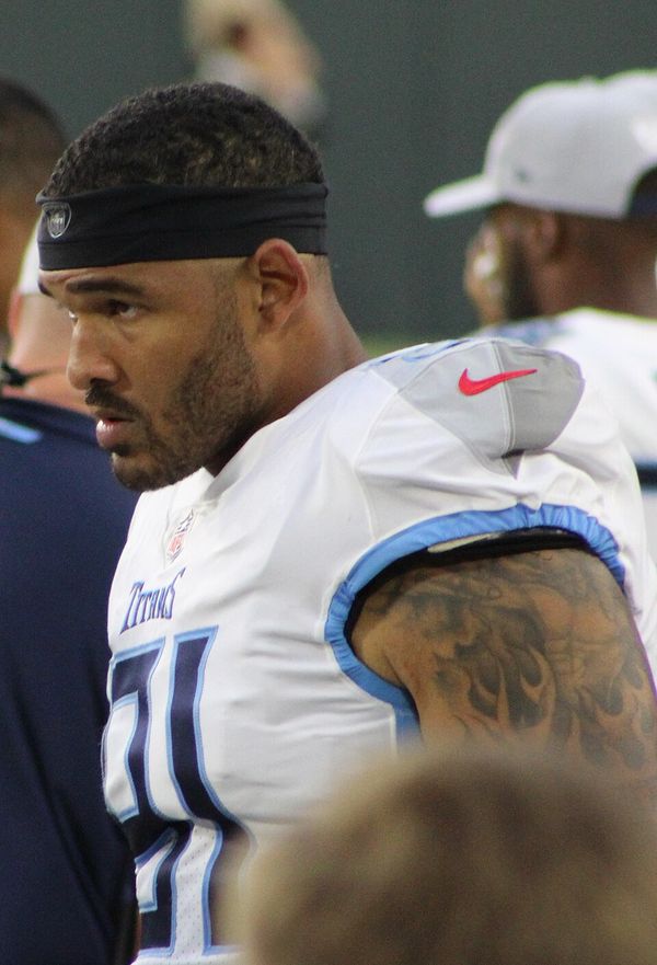 Derrick Morgan with the Tennessee Titans, 2018