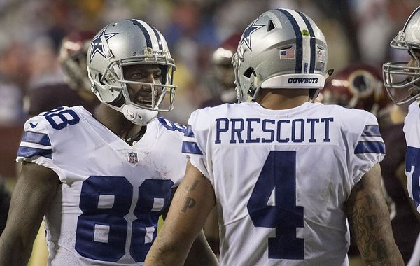 Dez Bryant with the Dallas Cowboys, 2017