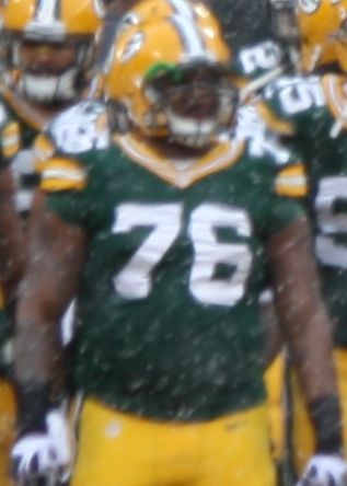Mike Daniels with the Green Bay Packers, 2013