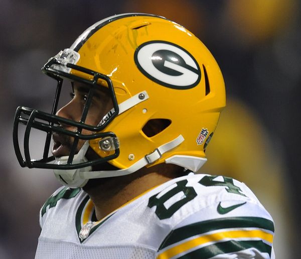 D.J. Williams with the Green Bay Packers