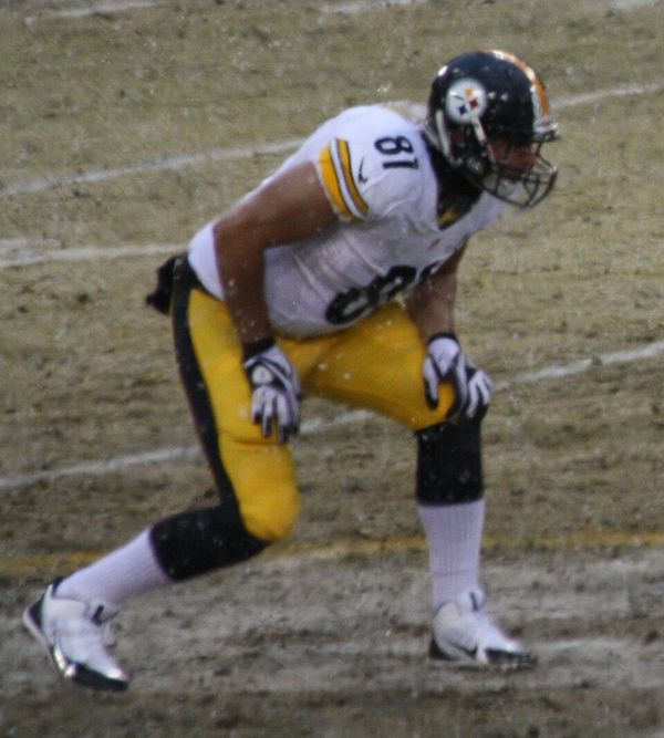 David Paulson with the Pittsburgh Steelers, 2013