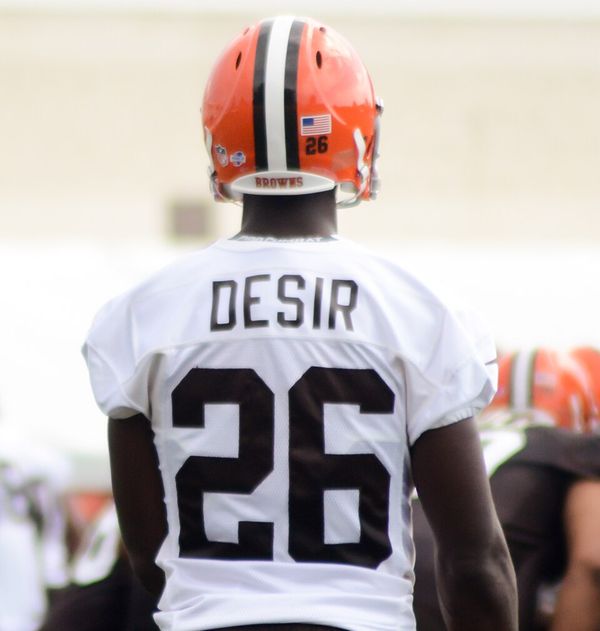Pierre Desir with the Cleveland Browns, 2014