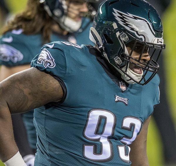 Javon Hargrave with the Philadelphia Eagles, 2020