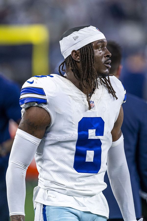 Donovan Wilson with the Dallas Cowboys