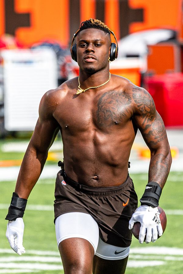 David Njoku in the NFL