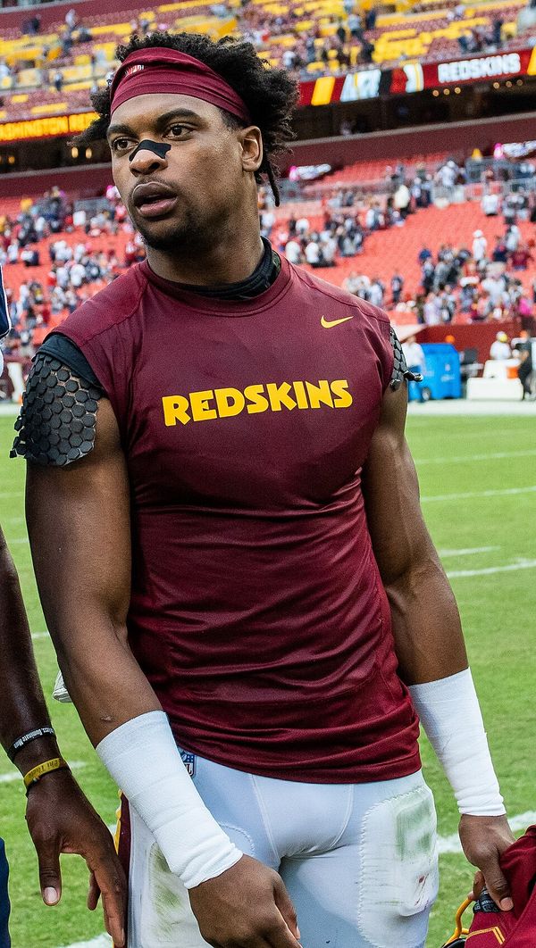 Montae Nicholson with the Washington Redskins, 2019