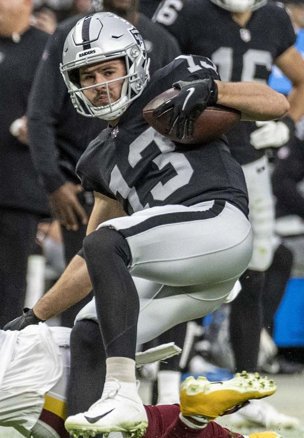 Hunter Renfrow with the Las Vegas Raiders, 2021