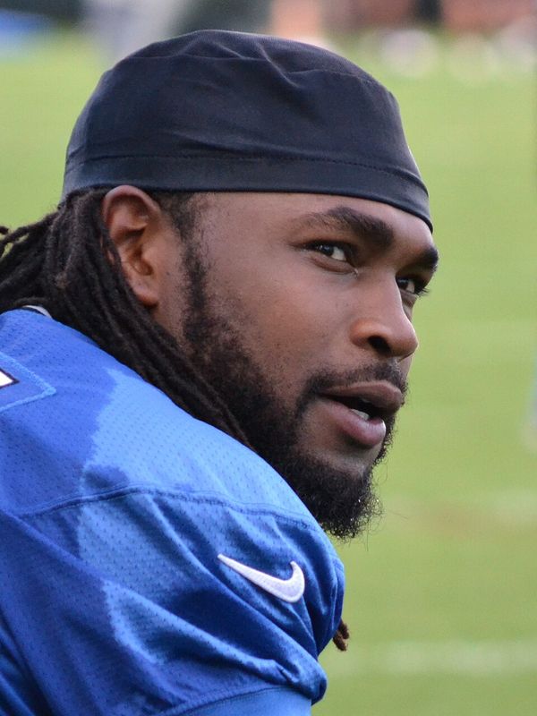 Mikel Leshoure with the Detroit Lions, 2012