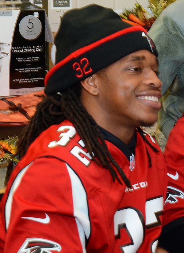 Jacquizz Rodgers with the Atlanta Falcons, 2014