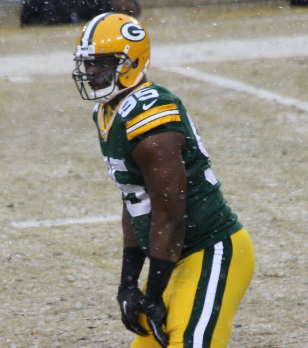 Datone Jones with the Green Bay Packers, 2013