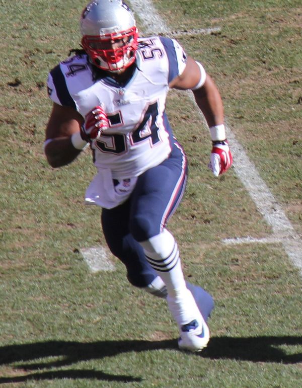 Dont'a Hightower with the New England Patriots