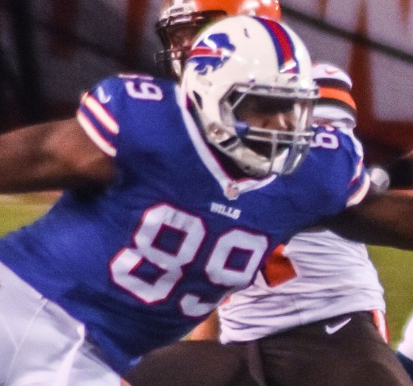 Chris Gragg with the Buffalo Bills, 2015