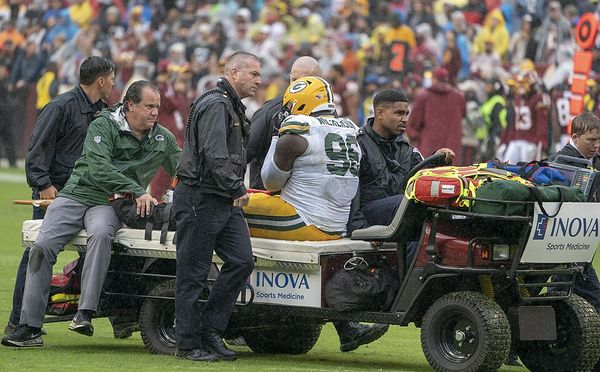 Muhammad Wilkerson with the Green Bay Packers, 2018