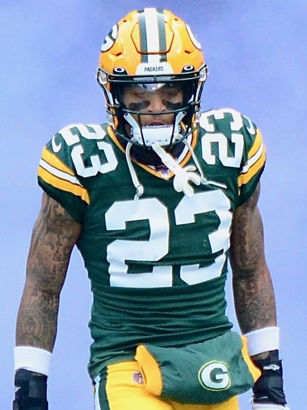 Jaire Alexander with the Green Bay Packers, 2019