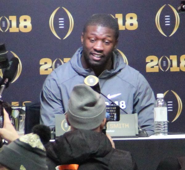 Roquan Smith with the Chicago Bears, 2018