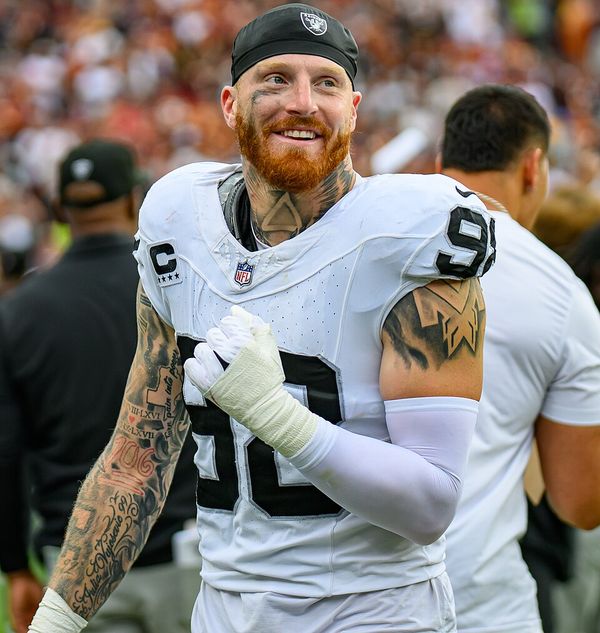 Maxx Crosby with the Las Vegas Raiders, 2025