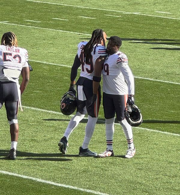 Tremaine Edmunds with the Chicago Bears, 2024