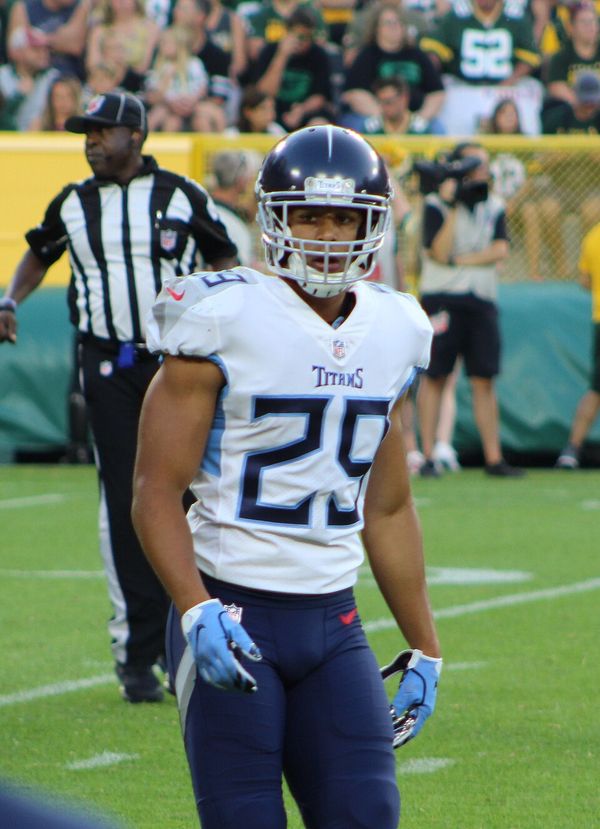 Dane Cruikshank with the Tennessee Titans, 2018