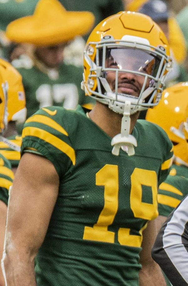 Equanimeous St. Brown with the Green Bay Packers