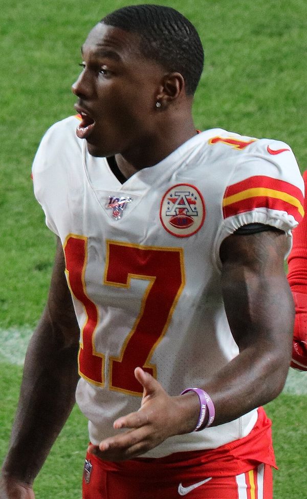Mecole Hardman in the NFL