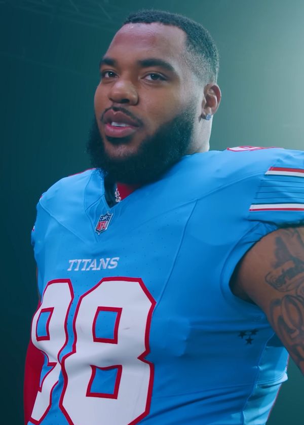 Jeffery Simmons with the Tennessee Titans, 2026