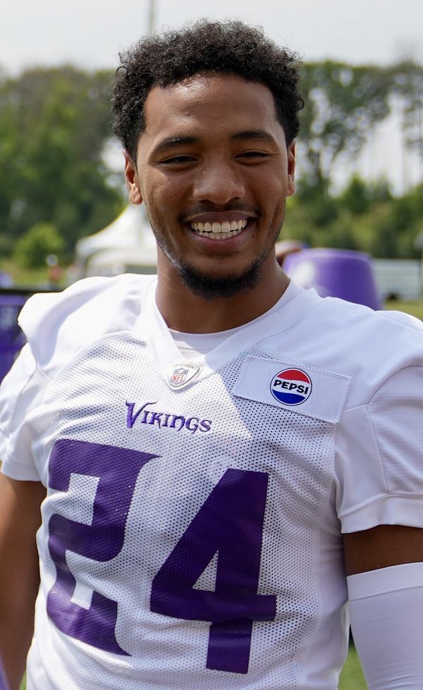 Camryn Bynum with the Minnesota Vikings, 2024