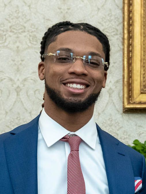 Damar Hamlin with the Buffalo Bills, 2023