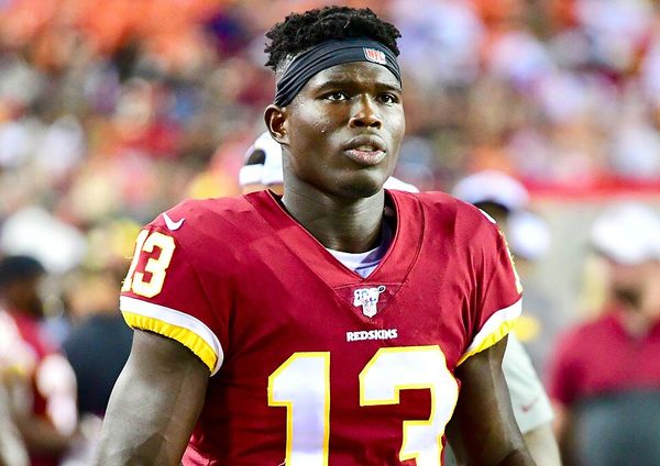 Kelvin Harmon with the Washington Redskins, 2019