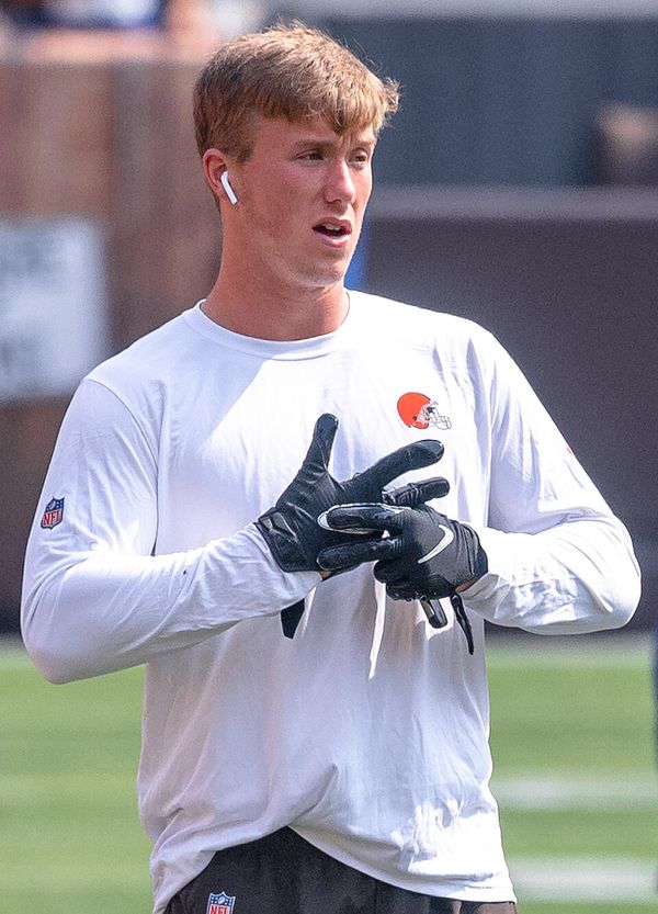 Harrison Bryant with the Cleveland Browns, 2021