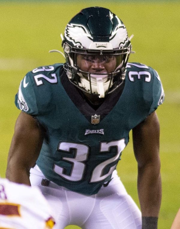Jason Huntley with the Philadelphia Eagles, 2021