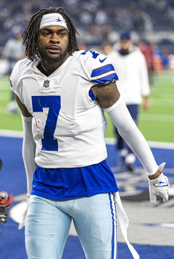 Trevon Diggs with the Dallas Cowboys, 2021