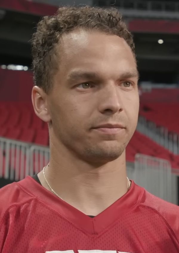 Desmond Ridder with the Atlanta Falcons, 2023