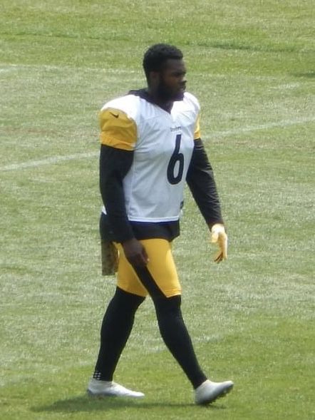 Pressley Harvin III with the Pittsburgh Steelers, 2023