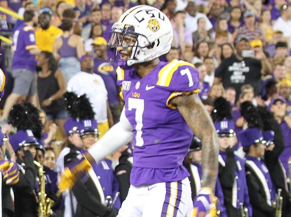 Grant Delpit at LSU