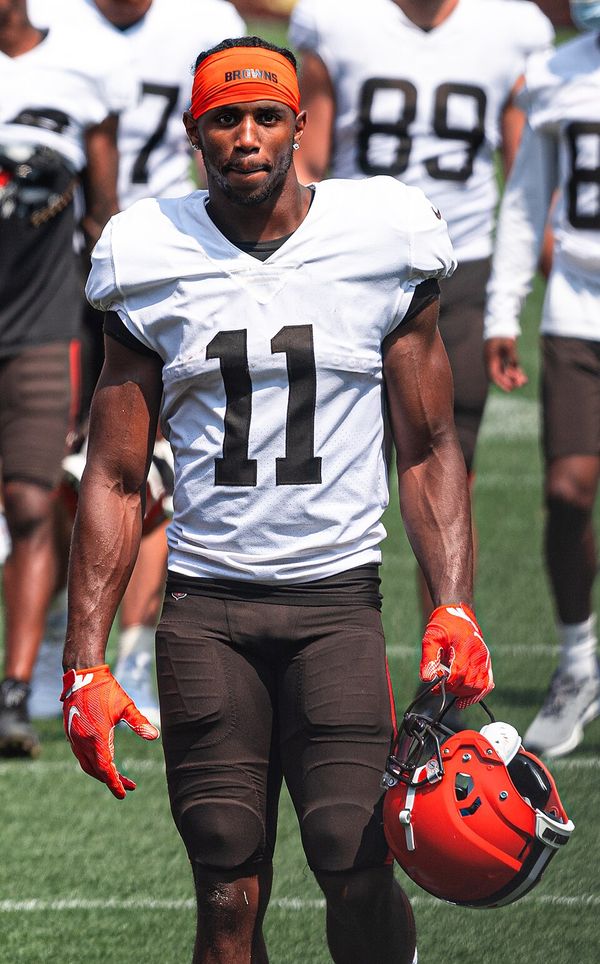 Donovan Peoples-Jones with the Cleveland Browns, 2021