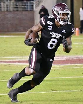 Kylin Hill at Mississippi State