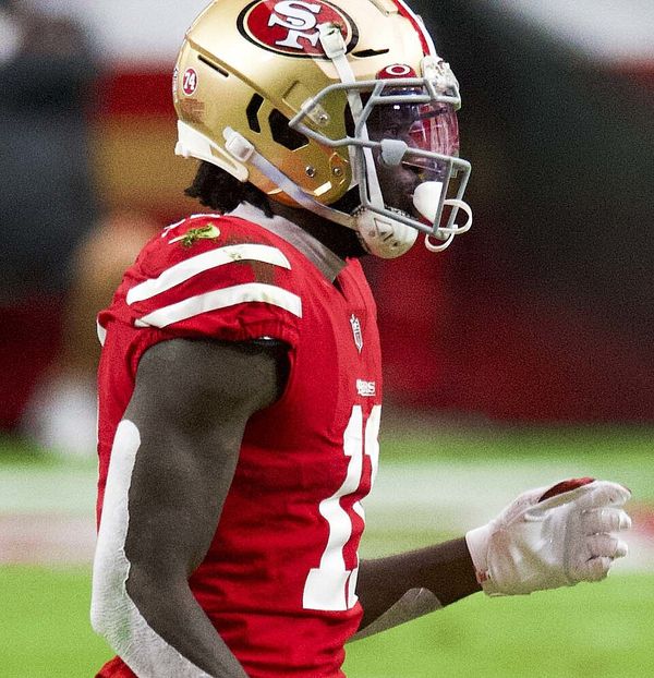 Brandon Aiyuk with the San Francisco 49ers, 2020