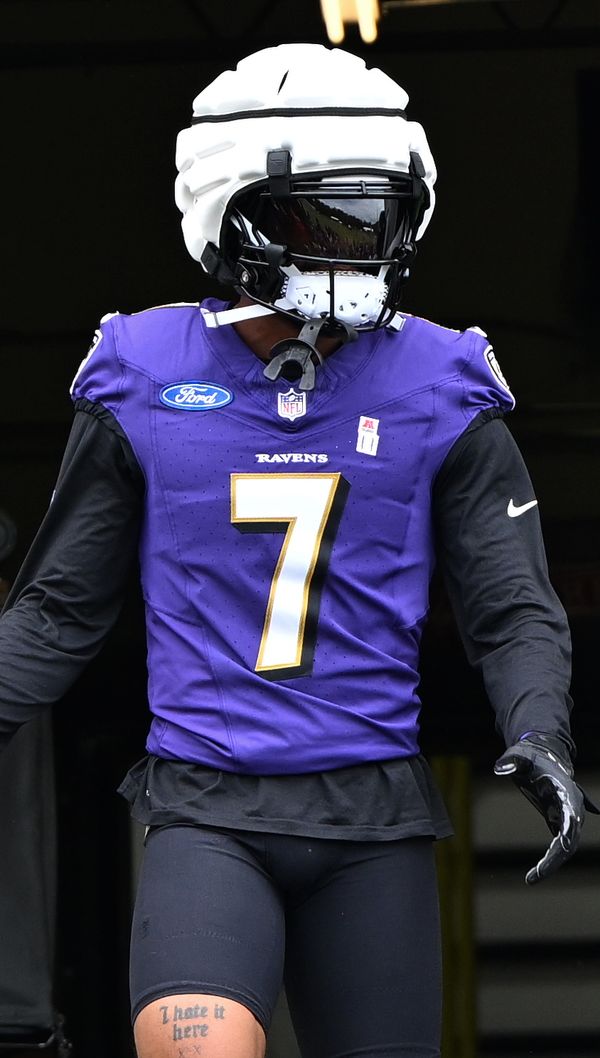 Rashod Bateman with the Baltimore Ravens, 2024