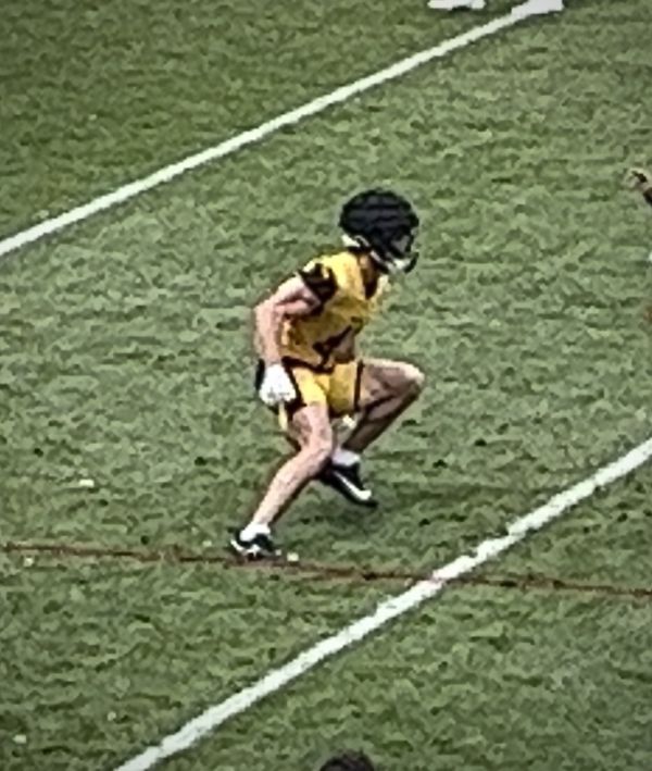 Payton Wilson with the Pittsburgh Steelers, 2024