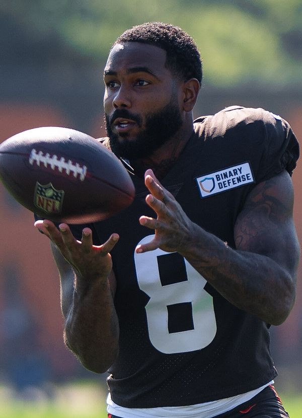 Elijah Moore with the Cleveland Browns, 2023