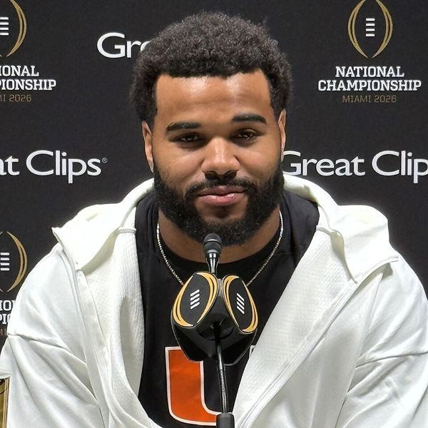 Akheem Mesidor with the Los Angeles Chargers, 2026