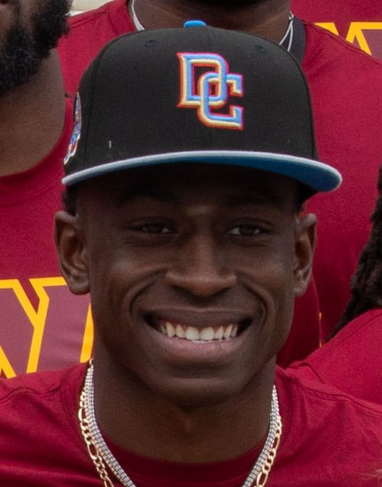 Emmanuel Forbes with the Washington Commanders, 2023