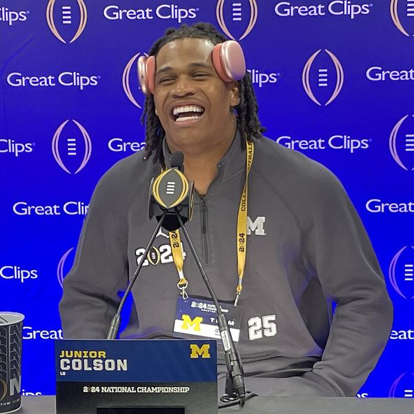 Junior Colson with the Los Angeles Chargers, 2024
