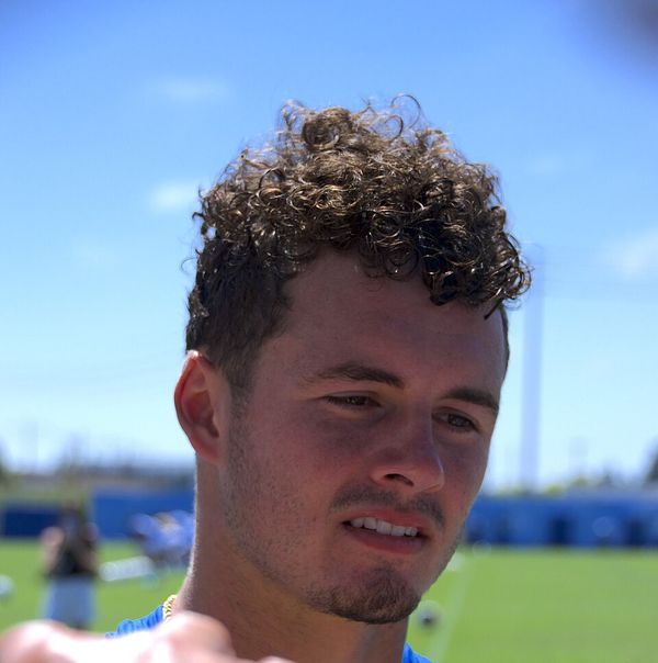 Ladd McConkey with the Los Angeles Chargers, 2026