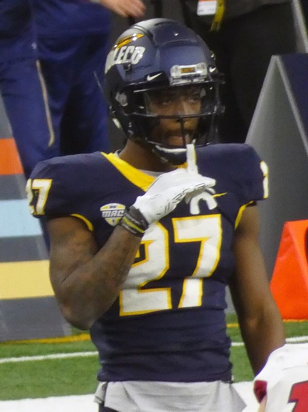 Quinyon Mitchell at Toledo, 2023
