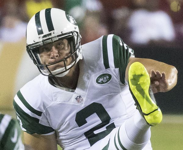 Nick Folk with the New York Jets, 2016