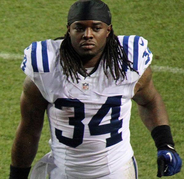 Trent Richardson with the Indianapolis Colts, 2014